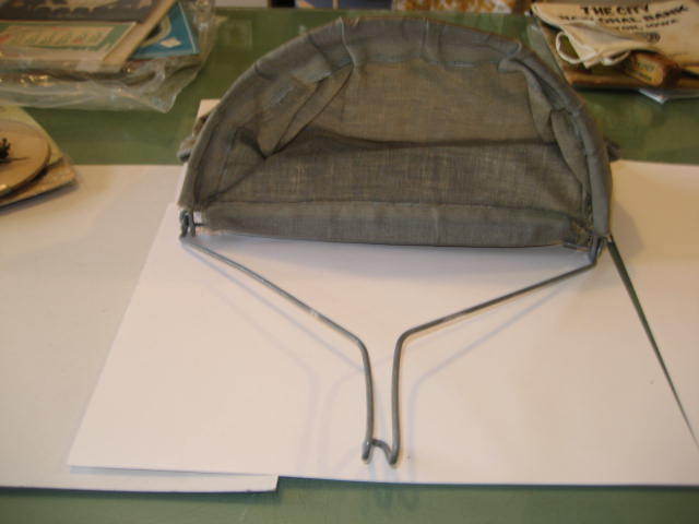 CRESTON, IOWA-IA. STATE SAVINGS BANK-OLD CLOTH CLOTHSPIN BAG-HOLDER/HANGER