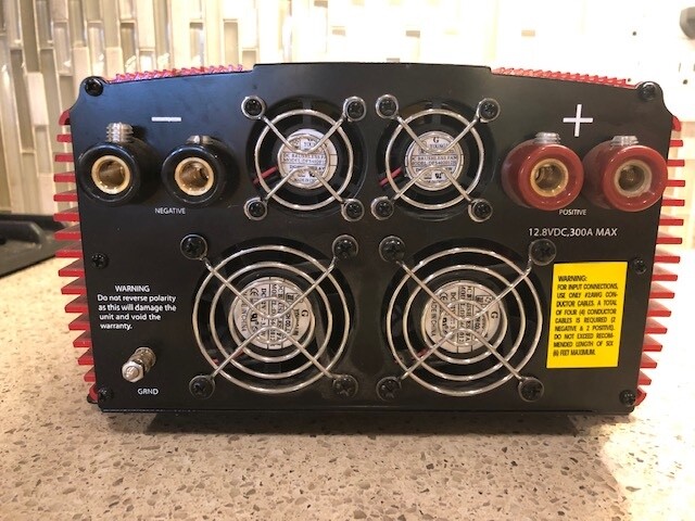 Vector 3000 Watt Power Inverter VEC051D - LIKE BRAND NEW - no box