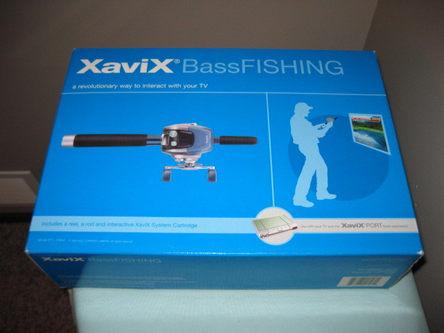 UPC 872987001055 product image for Xavix Bass Fishing Pt1-fsh2 Comes With Reel,rod, System Cartridge-new | upcitemdb.com