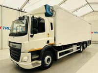 DAF CF 290 6x2 Rear Steer Fridge Box