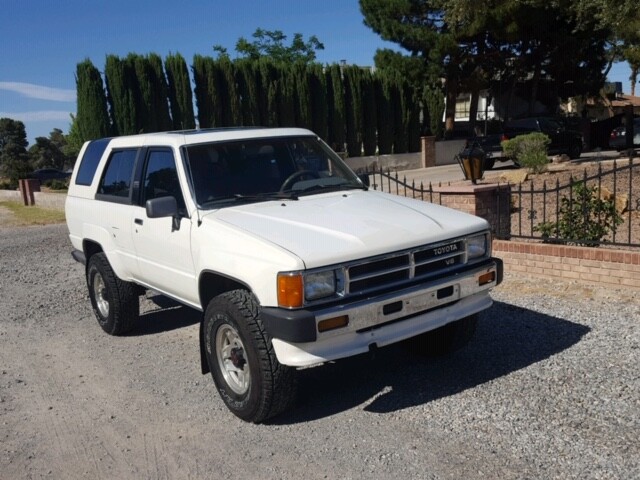 toyota 4runner 1989 for sale exterior color white