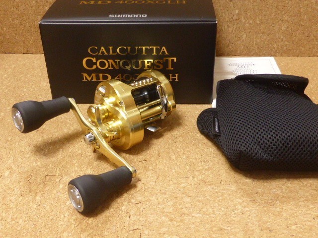リール SHIMANO CALCUTTA CONQUEST 400XGLH drt Shimano Bait Reel 23 400XGLH Calcutta Conquest MD Fishing