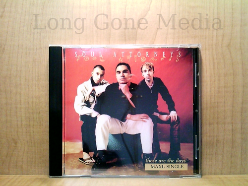 邦楽 CD ALL your DAYs you These Are The Days by Soul Attorneys (CD, Maxi, 1996, Sony) | eBay