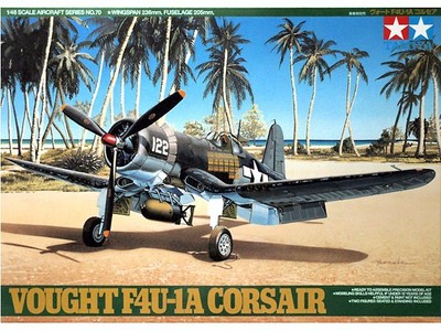 TAMIYA 1:48 KIT AEREO VOUGHT F4U-1A CORSAIR LUNGHEZZA 205 CM ART 61070