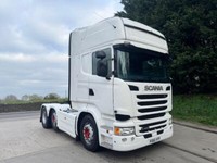 2015 65 Scania R450 E6 6x2 Topline manual fridge a/c double bunk 