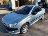2001 Peugeot 206 CC 2.0 SE 2dr Convertible Petrol Manual