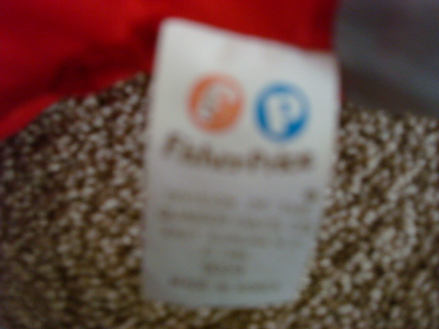 VINTAGE Fisher Price Puffalump Christmas Santa Mouse Plush #8029 YR.1988 SUPER