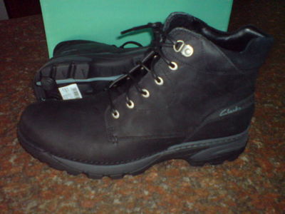 CLARKS CLARKS HERREN RENDER HI SCHWARZ LEA ACTIVE AIR FLOW UK 6,7, 8,11