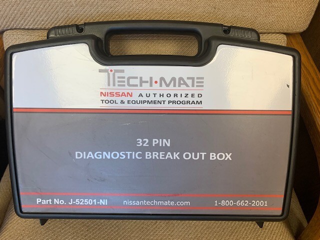 NISSAN TECHMATE Diagnostic Break Out Box J-52501-NI | 32 Pin