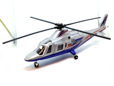 Helicopter Agusta Air Vigilance 568 sk-03 Metal Joal Die Cast Metal 182 L.21cm