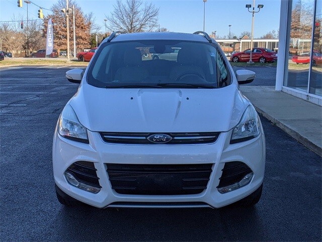 Owner 2014 Ford Escape Titanium 55649 Miles White Platinum Tricoat 4D Sport Utility Ec