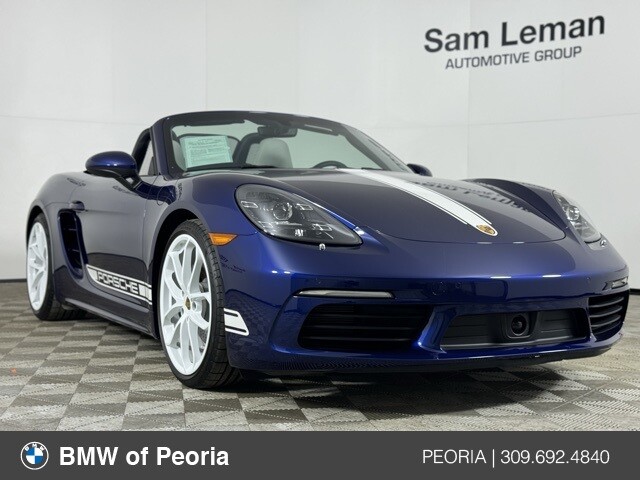 2024 Porsche 718 Boxster Style Edition 2,622 Miles Gentian Blue Metallic