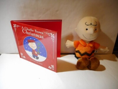 Kohl's Cares A Charlie Brown Christmas Hardcover & Plush Set Brand New Book Cute
