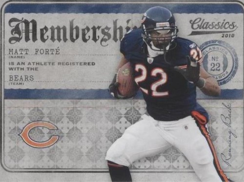 2010 Panini Classics Matt Forte #8