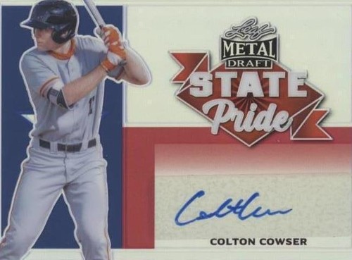 2021 Leaf Metal Draft - Colton Cowser #SP-CC1