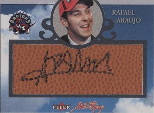 2004-05 Fleer Sweet Sigs - Rafael Araujo #SSG-RAF