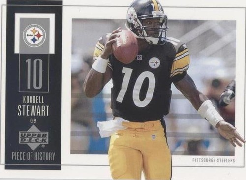 2002 Upper Deck Piece Of History Kordell Stewart #79
