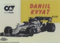 2020 Topps Chrome Formula 1 - Daniil Kvyat #54W-9