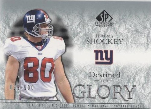 2002 SP Legendary Cuts Jeremy Shockey #134
