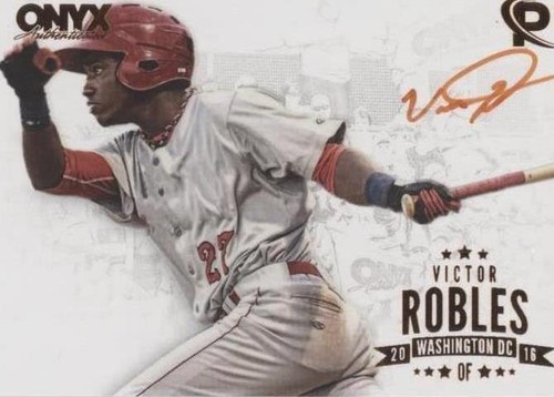 2016 Onyx Platinum Elite - Victor Robles #VR-PEA16