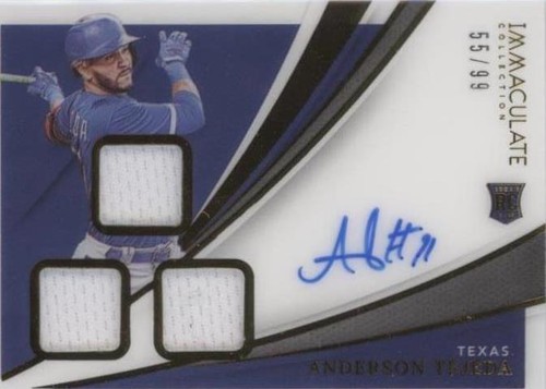 2021 Panini Immaculate Collection - Anderson Tejeda #RTS-AT