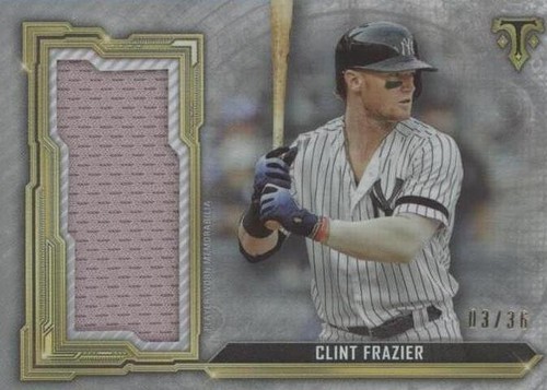 2020 Topps Triple Threads - Clint Frazier #SJR-CF