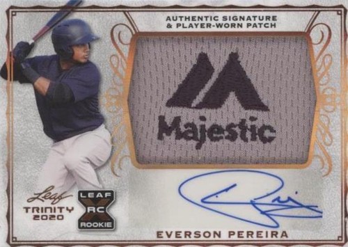 2020 Leaf Trinity - Everson Pereira #PA-EP2
