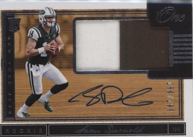 2018 Panini One Sam Darnold #17