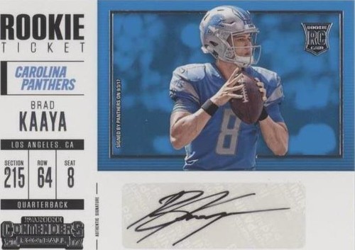 2017 Panini Contenders Brad Kaaya #250