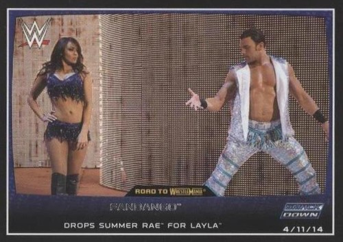 2015 Topps WWE Road to Wrestlemania - Fandango #4