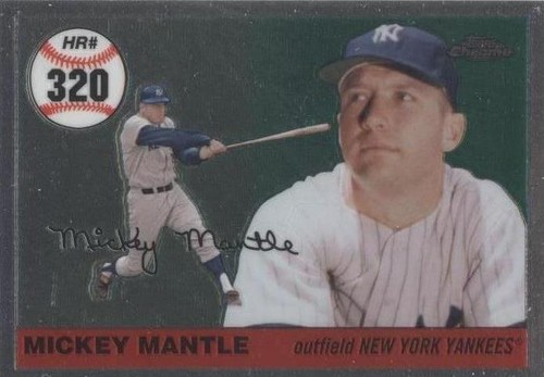 2007 Topps Chrome - Mickey Mantle #MHR320
