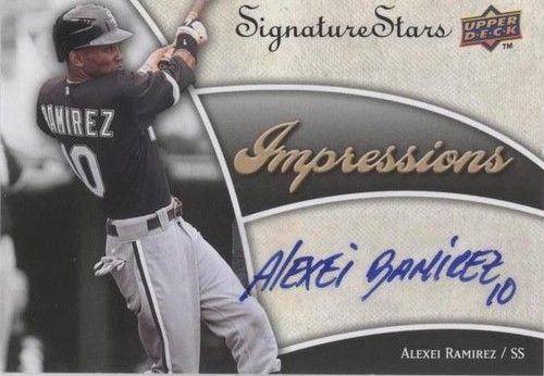 2009 Upper Deck Signature Stars - Alexei Ramirez #IMP-AR