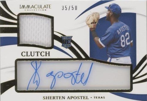 2021 Panini Immaculate Collection - Sherten Apostel #CCR-SA