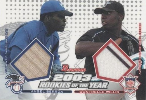 2004 Bowman - Angel Berroa Dontrelle Willis #ROY-BW