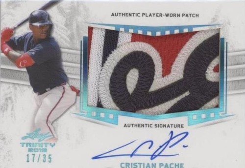 2019 Leaf Trinity - Cristian Pache #PA-CP1