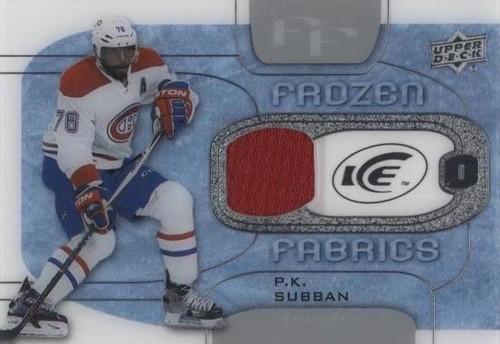 2015-16 Upper Deck Ice - P. K. Subban #FF-PS