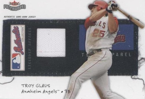 2004 Fleer Patchworks - Troy Glaus #LA-TG