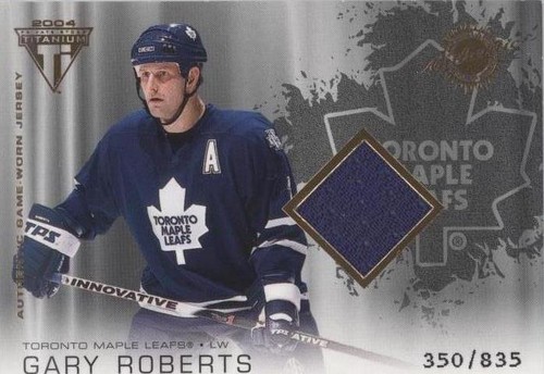 2003-04 Pacific Private Stock Titanium - Gary Roberts #185