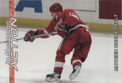 2003-04 In the Game Action - Mathieu Dandenault #296