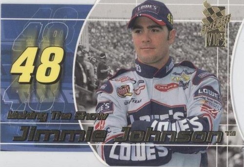 2002 Press Pass VIP - Jimmie Johnson #MS 21