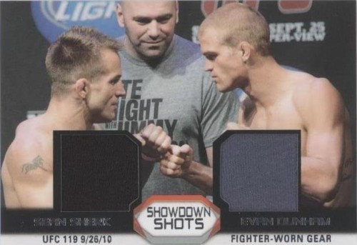 2011 Topps UFC Moment of Truth - Evan Dunham Sean Sherk #SSDR-SD