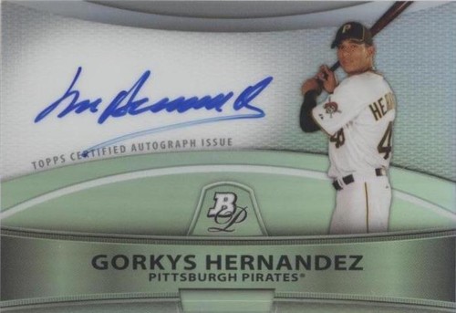 2010 Bowman Platinum - Gorkys Hernandez #BPA-GH
