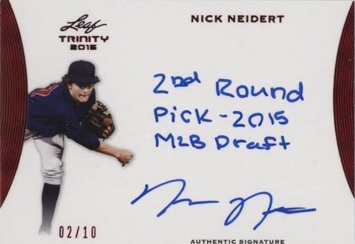 2015 Leaf Trinity - Nick Neidert #A-NN1