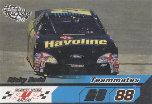 2002 Press Pass Trackside - Ricky Rudd #87