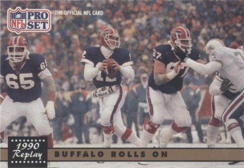 1991 Pro Set Jim Kelly #341