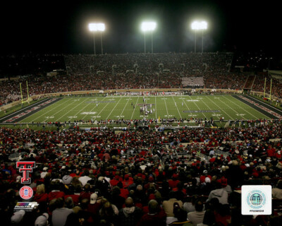 16 X 20 Jones AT&T Stadium Texas Tech Red Raiders Photo AAJG248