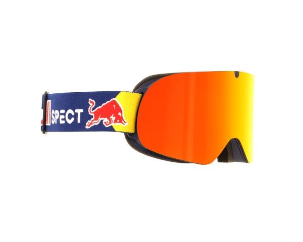 Red Bull Spect SOAR 11RE2 Herren Damen Skibrille Kunststoff Mono Shield Blau