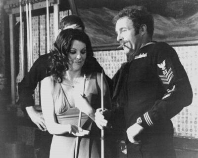 Cinderella Liberty 1973 Marsha Mason plays pool with James Caan 11x17 poster