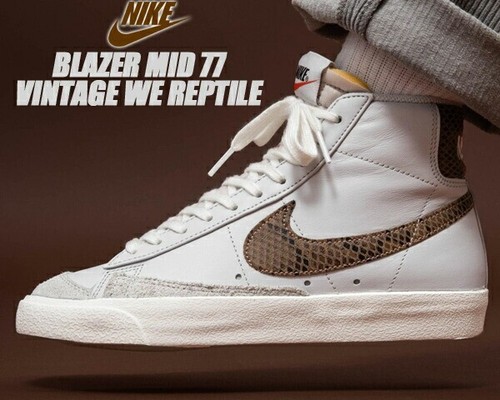 靴 NIKE BLAZER MID 77  'SNAKESKIN SWOOSH' Women's Blazer Mid '77 'Snakeskin' Release Date. Nike SNKRS