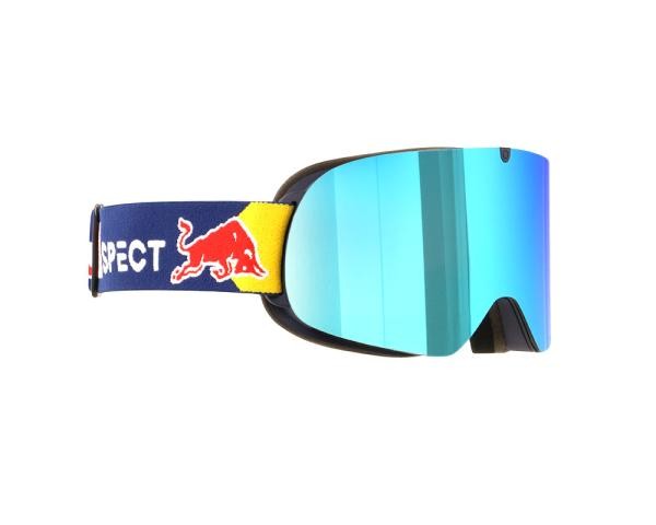 Red Bull Spect SOAR 11BL3 Herren Damen Skibrille Kunststoff Mono Shield Blau